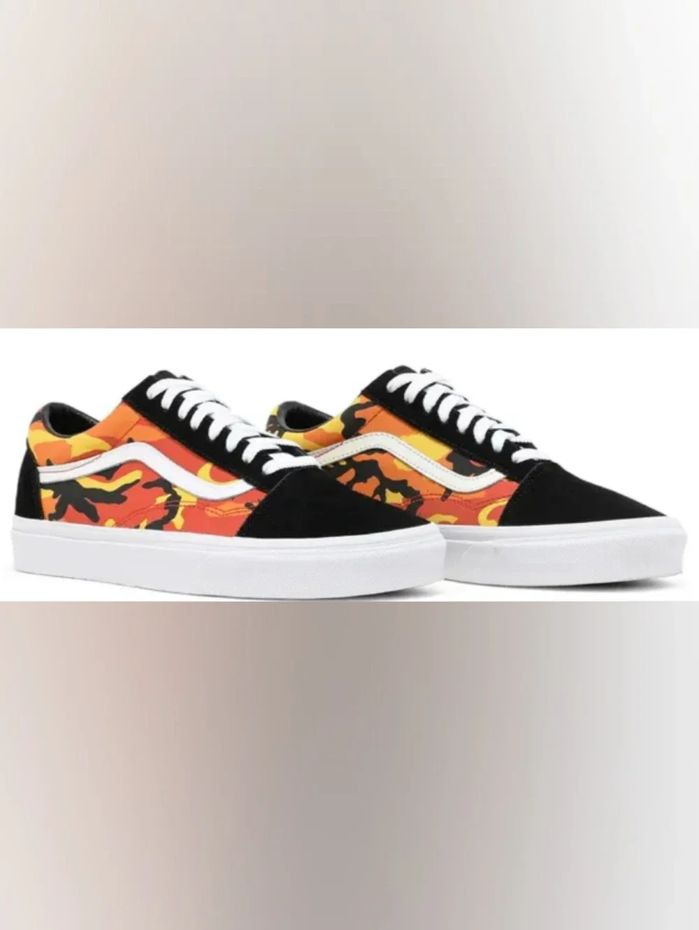 Vans Old Skool 'Pop Camo' Skateboard Shoes - M 9 W 10.5 NWT